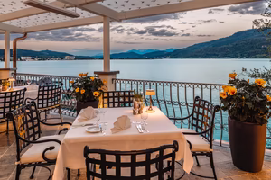 Sun Downer auf unserer großzügigen Terrasse