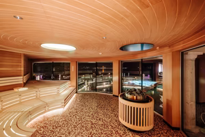 Panoramasauna für 6 Personen 