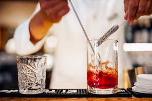 Bottle Aged Negroni by Christoph Turian