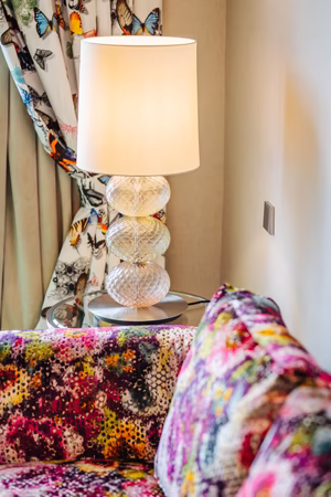 Dessin von Casamance & Venini-Lampen aus Muranoglas 