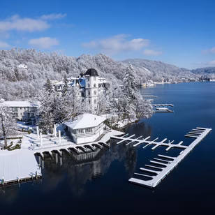 Schloss Seefels Winterstimmung