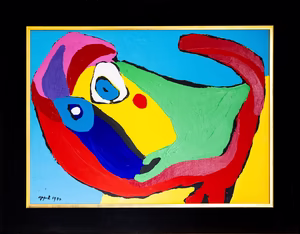 Seefels Art Karel Appel Roter Schwanz