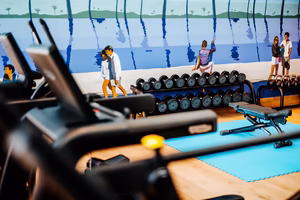 Miami Beach im Seefels Gym