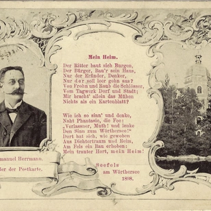 Seefels Historie, die erste Postkarte kam aus dem Schloss Seefels 