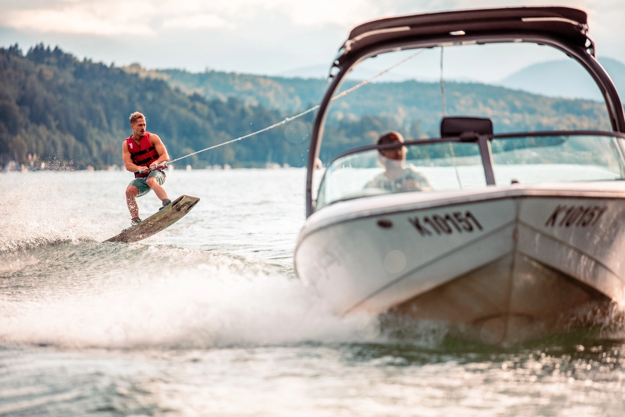Wakeboarding on the Wörthersee