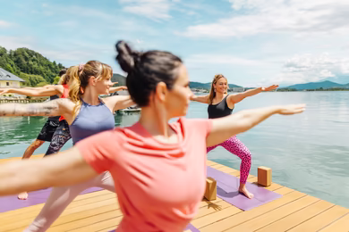 Yoga am Wörthersee