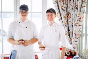 Raphael Witzelnig & Luis Latschen | Schloss Seefels - Lehrlinge