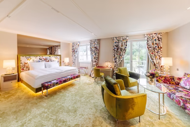 Dessin Christian Lacroix in der Seefels Junior Suite
