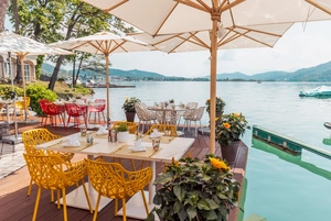Wining & dining right on the lake