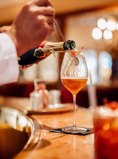 legendärer Champagner Cocktail 