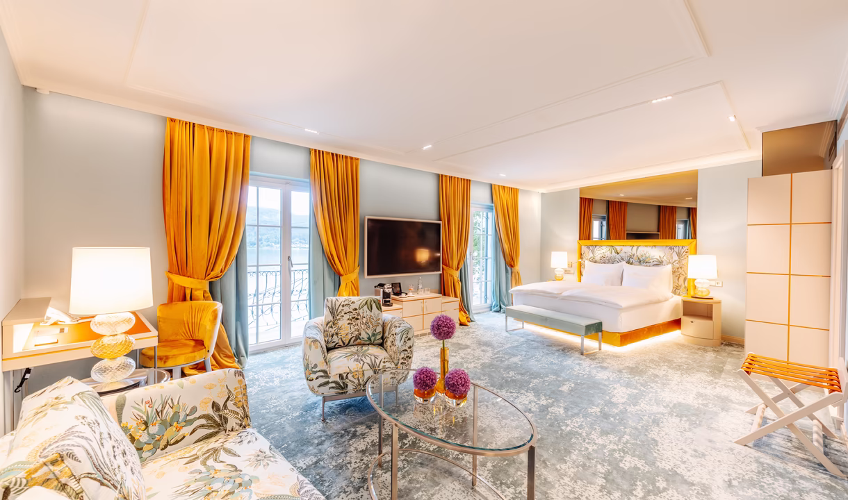 Seefels Junior Suite mit Seeblick