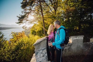Wandern zur Hohen Gloriette bei Pörtschach am Wörthersee